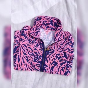 Lilly Pulitzer Zip Up Sweater